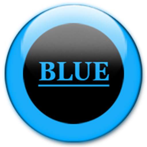 Blue Glass Orb Icon Pack 12.3