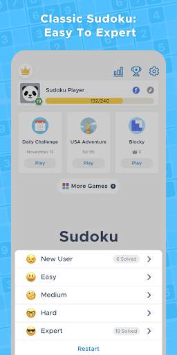 Sudoku Daily - Free Classic Offline Puzzle Game screenshot 3