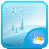 Weather widget on 9Apps