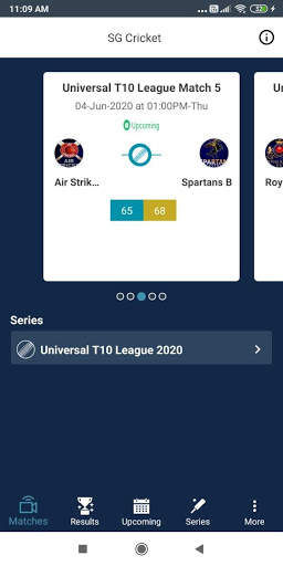 SG Cricket - Live Line screenshot 2