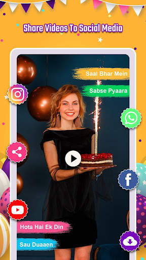 Birthday Lyrical Video Maker screenshot 7