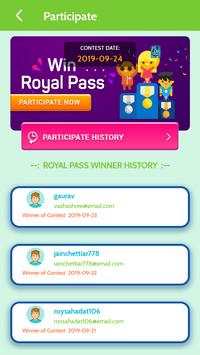 Win Royal Elite Pass and UC for Battle ground screenshot 2