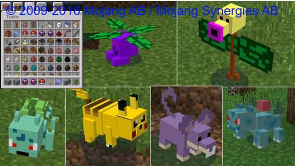 Pixelmon Mod for minecraft screenshot 1