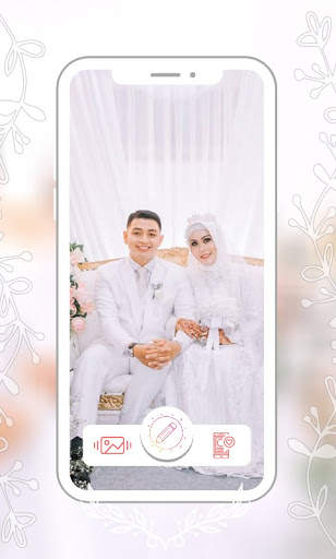 Hijab Couple Bridal Photo Editor screenshot 4