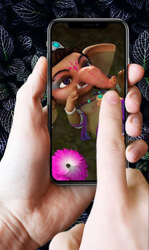 Tickle Ganesha Free Live Wallpaper screenshot 2