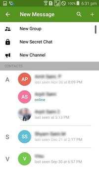 Telegrom Messenger screenshot 3
