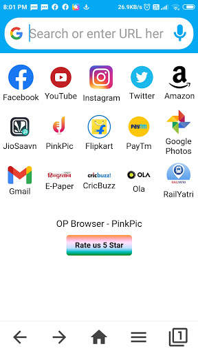OP Browser - Made by PinkPic screenshot 1