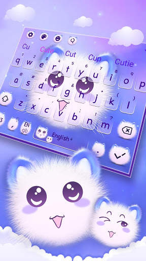 Cute Kitty Kawaii Keyboard screenshot 2