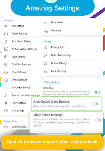 Turbo X Messenger screenshot 6