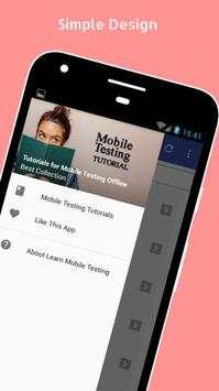 Tutorials for Mobile Testing Offline screenshot 1