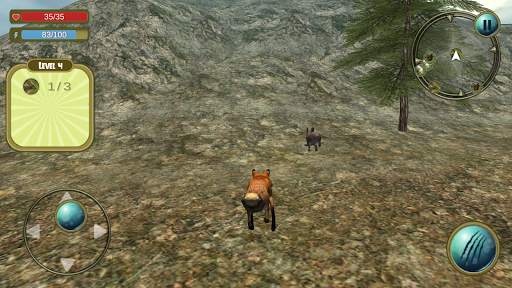 Wild Fox Survival 3d Simulator screenshot 2