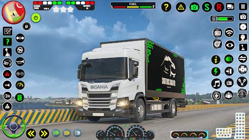 Heavy Truck Simulator Games 3D screenshot 5