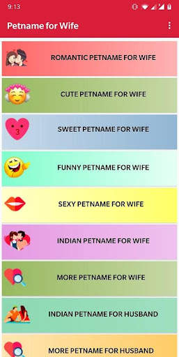 1000  nicknames for Wife screenshot 3