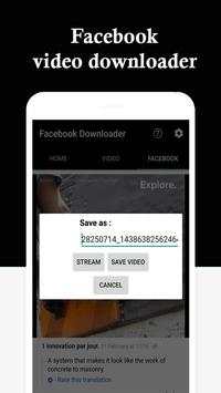 Facebook Video Downloader 2018 screenshot 2