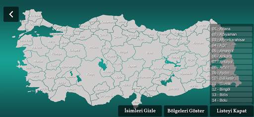 Türkiye Haritası Quiz screenshot 7