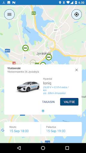 Heimo -yhteiskäyttöautot screenshot 3