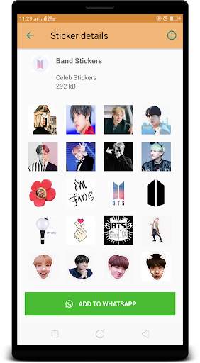 BTS Stickers for Whatsapp screenshot 3