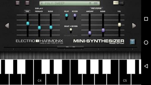Mini Synthesizer for Phone screenshot 1