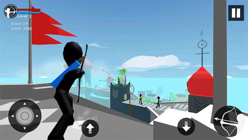 Stickman Bow Archery Fighting Game 3D 🏹 screenshot 1