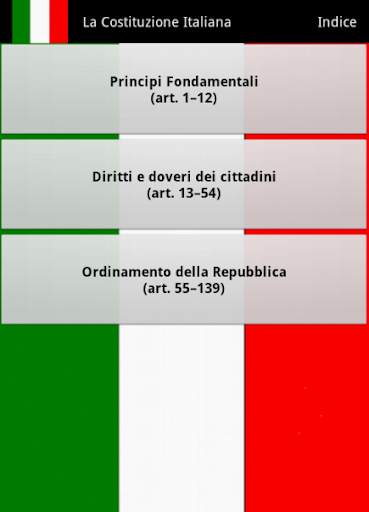 La Costituzione Italiana screenshot 1