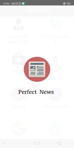 Perfect News screenshot 1