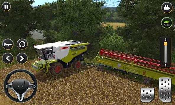 Real Farmer Tractor Driving Simulator 2020 screenshot 3