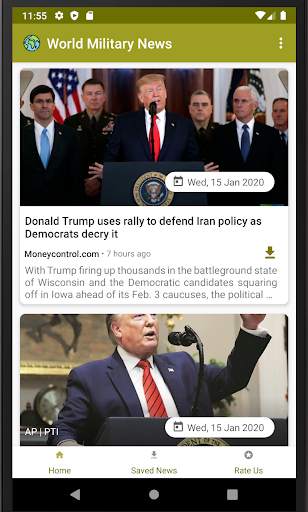 World Military News screenshot 1