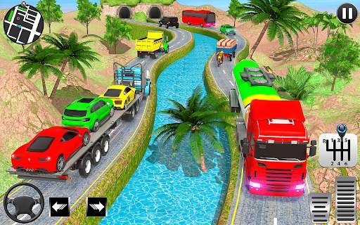 Crazy Truck Transport Car Game screenshot 2