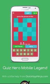 Quiz Hero Mobile Legend screenshot 4