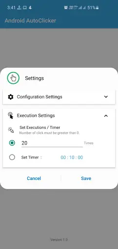 Android AutoClicker screenshot 3