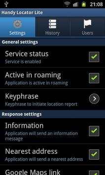 Handy Locator Lite screenshot 1