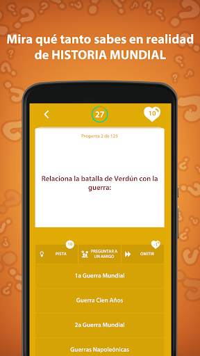Trivia quiz de historia screenshot 7