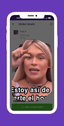 Wendy Guevara Stickers for WA screenshot 3