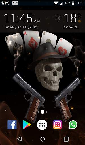 Poker Frenzy Animated Keyboard   Live Wallpaper screenshot 2
