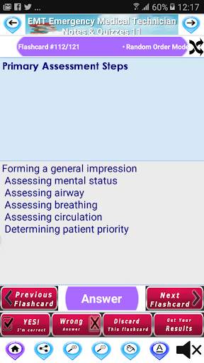 EMT Emergency Medical Technician Free App Exam screenshot 5