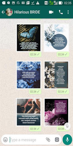 3000 Stiker WA Kata Bijak Motivasi WAStickerApp screenshot 4