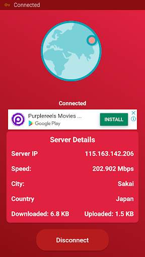 Yellow VPN- Free, Fast, Secured & Unlimited screenshot 2