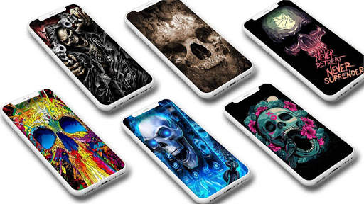 Skull Wallpaper HD screenshot 1