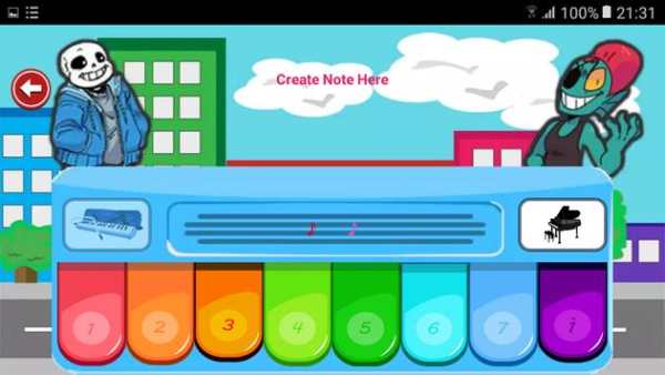 Piano Mini Undertale - Pianika Undertale screenshot 5