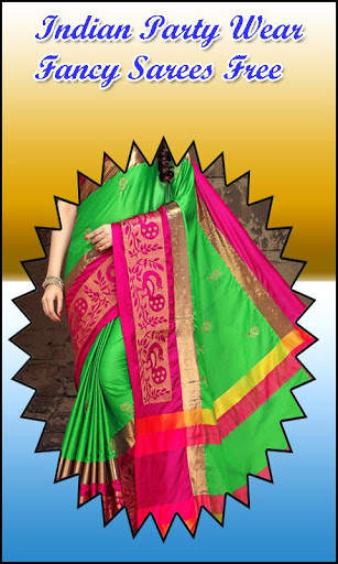 Indian Party Wear Fancy Sarees Free screenshot 5