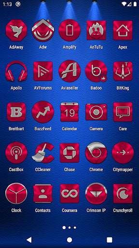 Crimson Icon Pack screenshot 3