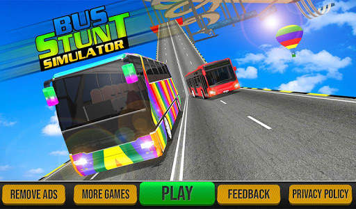 Mega Ramp Bus Stunt Racing: Bus Jumping Game 2021 screenshot 7