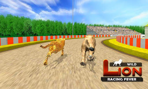 Wild Lion Racing Animal Race screenshot 5
