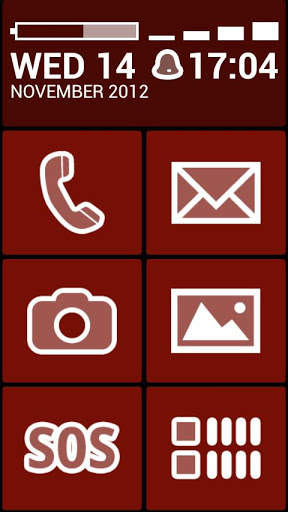 BL Maroon Theme screenshot 1