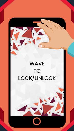 Wave to Lock/Unlock Screen screenshot 1