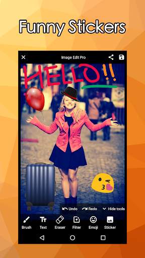 Image Edit Pro - Filters, Emojis, Stickers screenshot 2