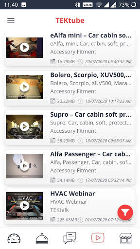 Mobile TEKnet App screenshot 6
