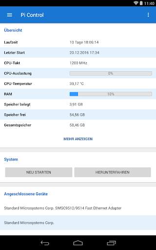 Pi Control - App screenshot 7
