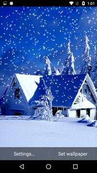 Snow Fall Live Wallpaper screenshot 2