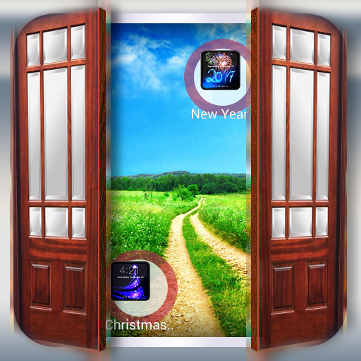 Scenery Door Lock Screen أيقونة
